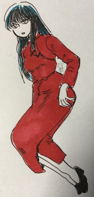 「チャイナ服 赤いワンピース」のTwitter画像/イラスト(新着)｜4ページ目