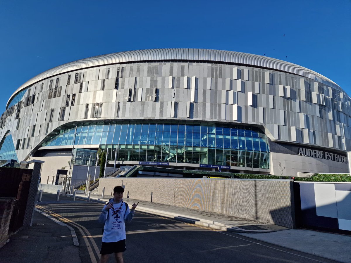 Mrs_Locky's tweet photo. Two stadiums done! First up @SpursOfficial Tottenham Hotspur Stadium then @Arsenal Emirates Stadium
@MUTD_Xander @rotherhamtiser @ChronOnline @freepress 
@worldscouting @UKContingent @barnsleyscouts https://t.co/IU6o9ow4F4