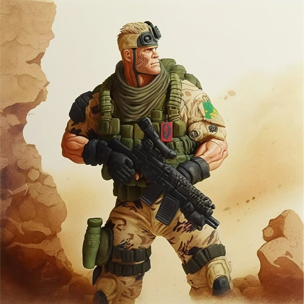 trippinonmj's tweet photo. ๐งต3/ I decided to pay tribute to Small Soldiers in my own unique way. I got high, let my creativity run wild, and spent a few hours spinning up some #midjourney concept art for both #Archer, the Emissary of the #Gorgonites, and #Chip Hazard of the #CommandoElite. https://t.co/Gy8GMw0mTI