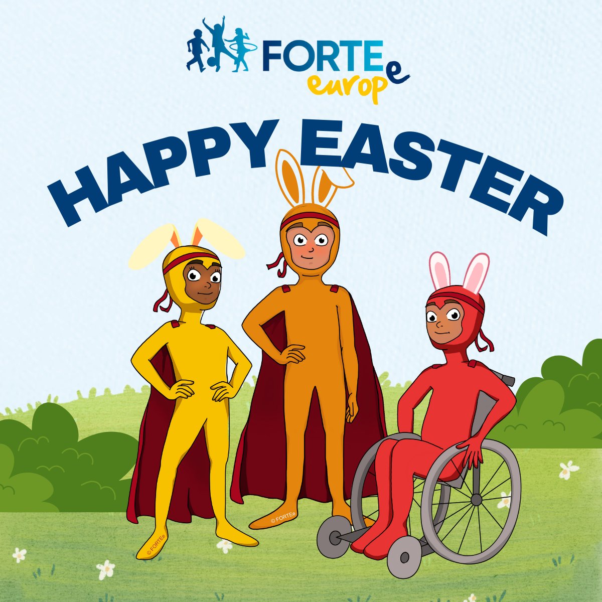 The FORTEe consortium wishes a very happy Easter to all its members, affiliates and families!

#happyEaster #Easterwishes