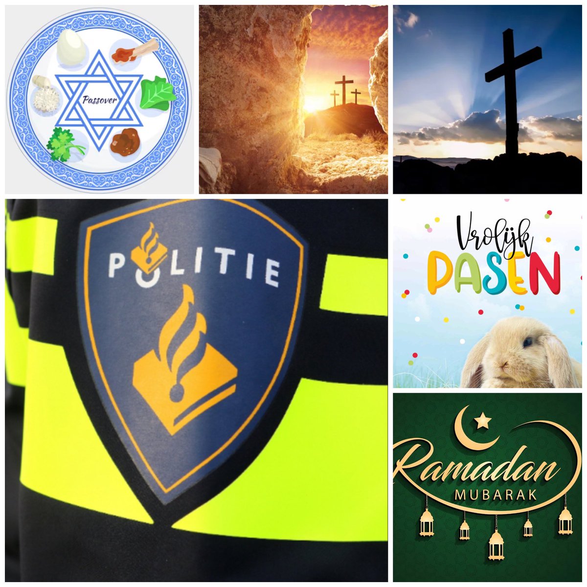 Of u nu komende dagen het Joodse Pesach viert, het Christelijke Pasen of het Islamitische Ramadan, of misschien helemaal niets.. Een heel fijn (lang🤩) weekend! 

#chagpesachsameach #goedevrijdag #fijnepaasdagen #ramadanmubarak #haarlemmermeer