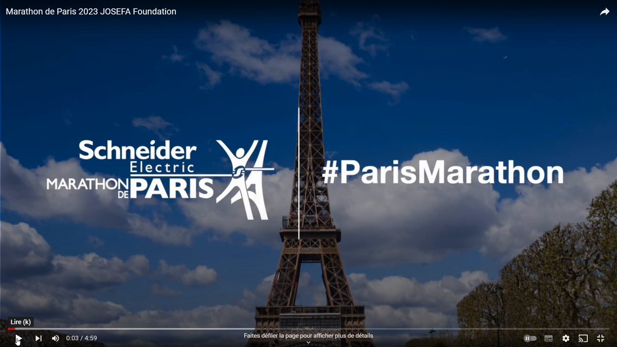 Marathon de Paris 2023. Représentée par son fondateur, Gilbert Granjon, la Fondation JOSEFA run avec Nous Tous Migrants. Chaque migration est unique.
josefa-foundation.org/fr/actualites/…
