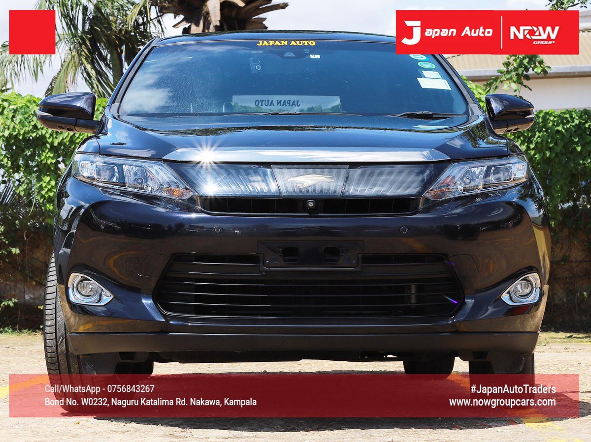 Japanautotrader's tweet image. In Stock, Toyota Harrier 2015.
Call or WhatsApp us on 0756843267 or visit nowgroupcars.com #nowgroupcars #japanautotraders #kampalarides #safecars #Uganda #luxurycarsforsale #instagramcars #tiktokcars #snapchatcars #kampaladealership #toyotaharrier