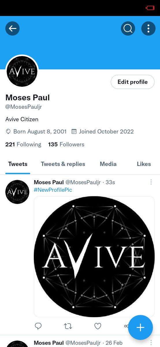 MosesPauljr's tweet photo. @Avive_World From Nigeria https://t.co/khVJZUsUyD