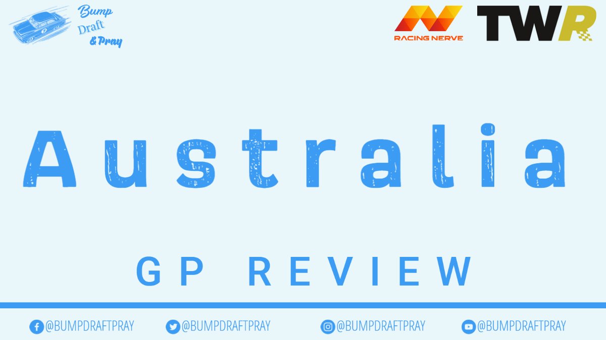 🤟 👀 - Austrália GP Review - [PT] Uma, Duas, Três Bandeiras Vermelhas Já disponível no Youtube e na maioria das plataformas de Podcast: linktr.ee/bumpdraftpray Support: 🎯 @eSimRacing 🎯 @racingnerve 🎯 @threewideracin