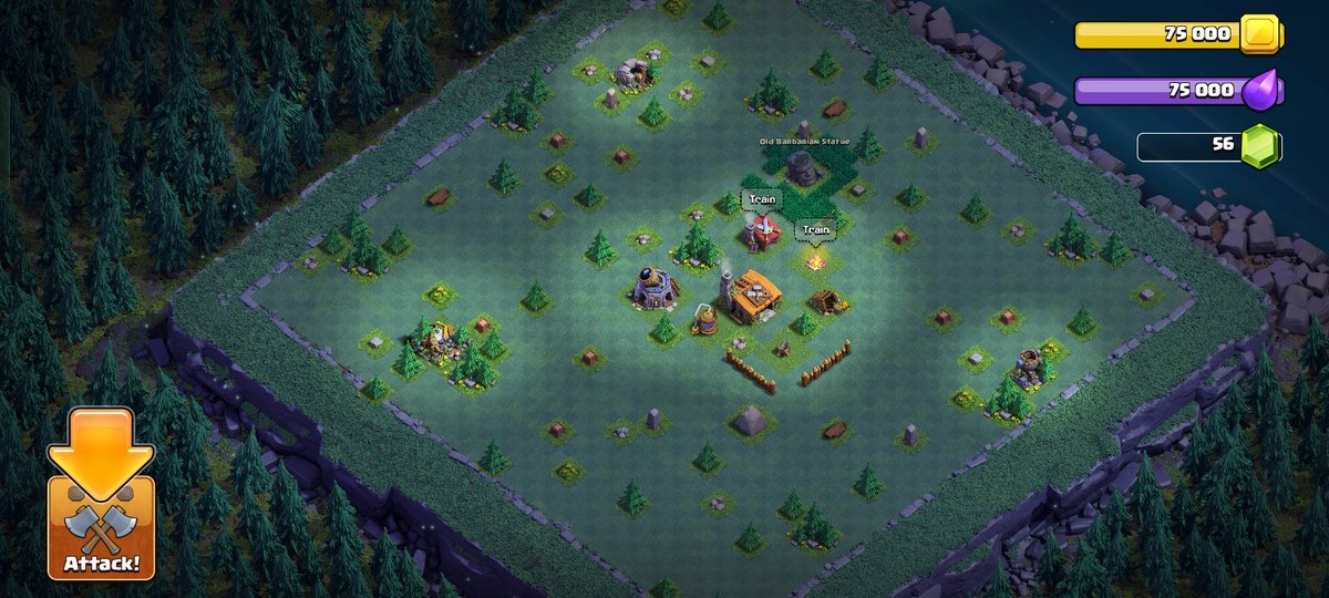 Fazrullllll's tweet photo. @ClashofClans Hi. Why my coc account cannot train a troop &amp; dont have menu setting? Anyone can help me? https://t.co/Et8g0A9RLk