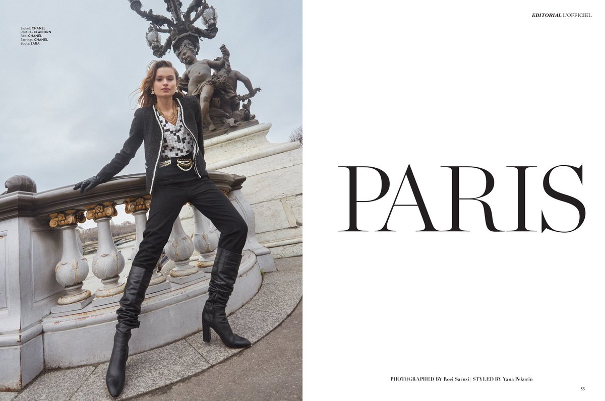 roeisarusi's tweet photo. New editorial from the shoot in Paris 
For lofficiel arabia https://t.co/12eqVrfVaq