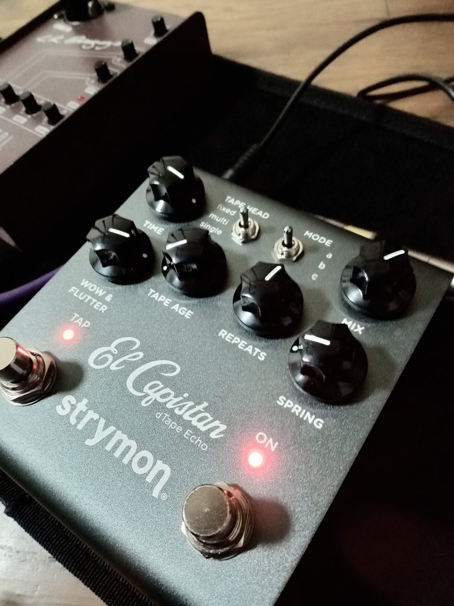 GONDA_2006's tweet photo. 君と出会えて良かったシリーズ
#strymon #elcapistan #dtapeecho https://t.co/vgccB8H3oH