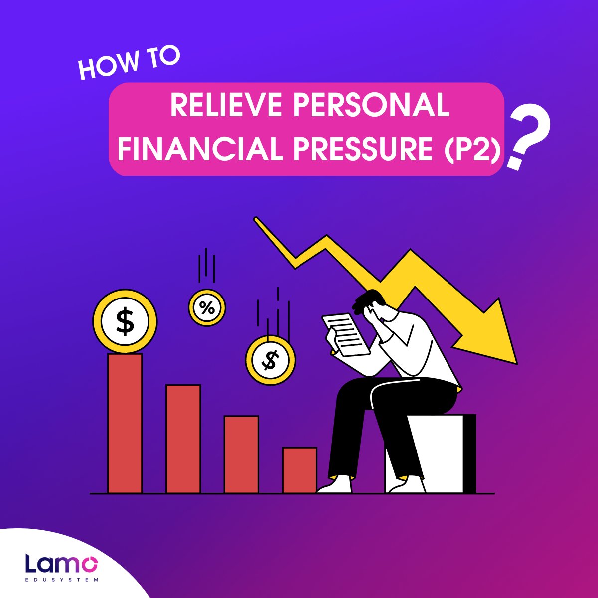 LamoEdusystem's tweet photo. How to relieve personal financial pressure? (Part 2)
4. Pay attention to savings
Savings will be a lifesaver when you have unexpected problems, giving you time to manage, not having to go into debt and you are less stressed and under financial pressure. https://t.co/h9WMaLbrKH