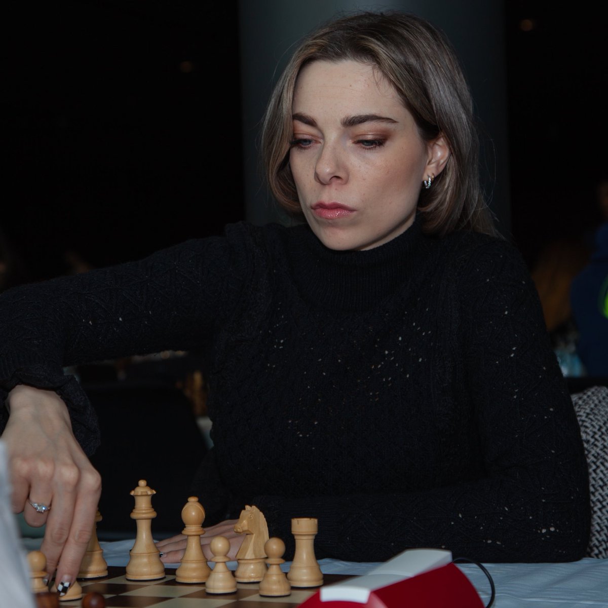 Dina Belenkaya on X: Tricked this Grandmaster into playing my