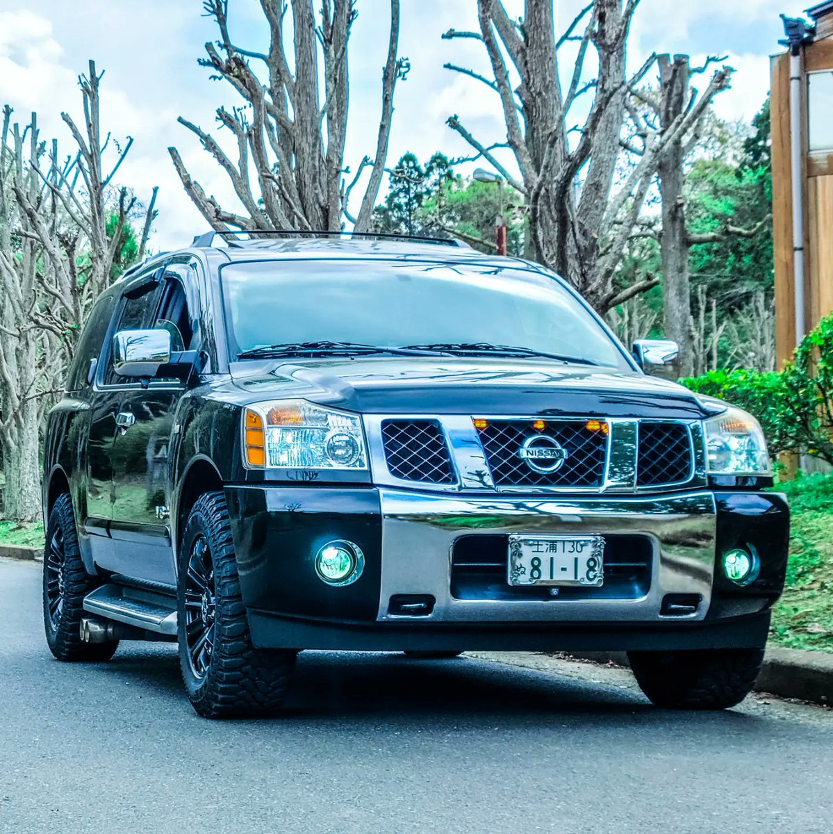 genkinamaru's tweet photo. I drove my wife's car today👰🚙#wifescarscar #NissanUSA #nissanusa🇺🇸🇯🇵 #nissanarmada #nissansuv #japanese #fullsizesuv @ARMADANERA https://t.co/wIduEyxuFI