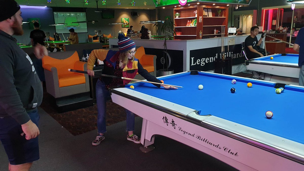 WhitehorseRAC's tweet photo. We had so much fun having a go at Pool at Legend Billiards Club last Friday!
#pool #Whitehorse #WhitehorseRotaract #RotaractAustralia #Rotaract #MakingADifference #HelpLearnEnjoy #Rotary #RotaryInternational #BeTheChange #PeopleOfAction #BetterTogether https://t.co/UGuIHLWpuW