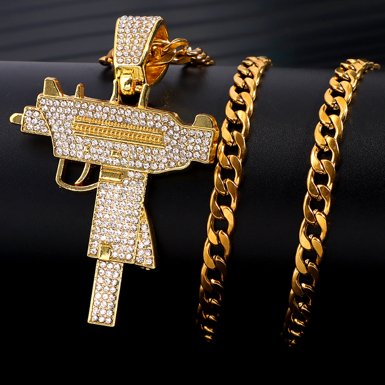 zulaboxjewelry's tweet image. Submachine Gun Shape Iced Out Pendant with Cuban Chain Necklace
Buy Now &amp;gt;&amp;gt;&amp;gt; tinyurl.com/y48jpshr
#chain #necklace #icedoutchain