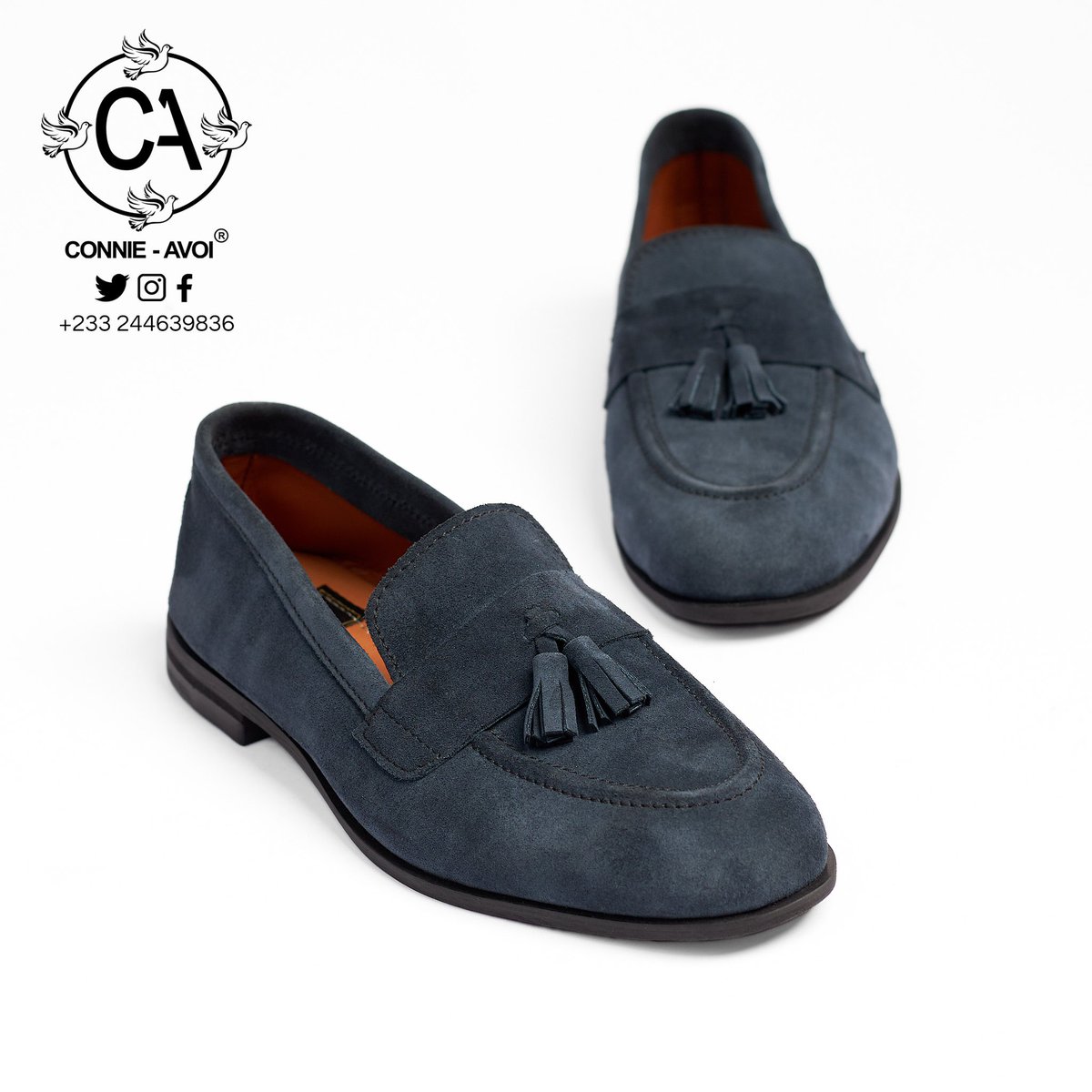 connieavoi's tweet photo. Connie-Avoi SYS Tassel Loafers

Price: GHC400

Designed and produced by Connie-Avoi

𝗡𝗕: 𝗦𝗮𝗺𝗲-𝗱𝗮𝘆 𝗱𝗲𝗹𝗶𝘃𝗲𝗿𝘆 𝘀𝗲𝗿𝘃𝗶𝗰𝗲

For more details:
WhatsApp: +233 244639836

“𝐂𝐨𝐧𝐧𝐞𝐜𝐭𝐢𝐧𝐠 𝐏𝐞𝐨𝐩𝐥𝐞 𝐓𝐡𝐫𝐨𝐮𝐠𝐡 𝐋𝐞𝐚𝐭𝐡𝐞𝐫”

#handmadeinghana #connieavoi https://t.co/d658Kz0wPP
