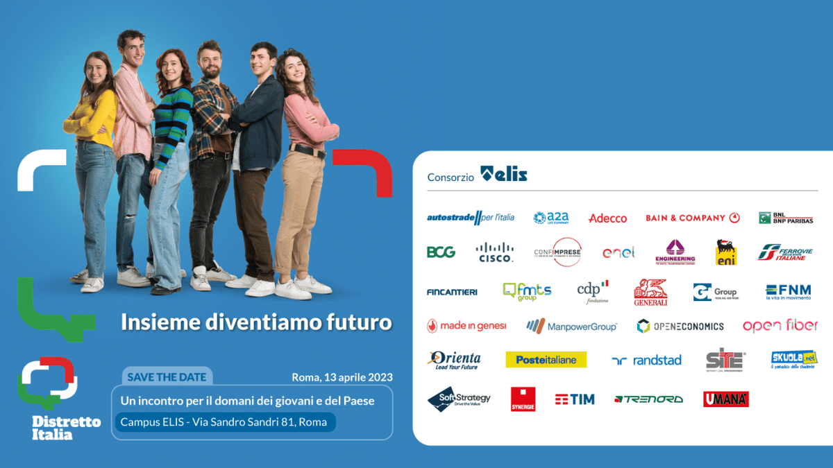 site_spa's tweet photo. Oltre 30 grandi aziende unite per creare nuove opportunità di lavoro per i giovani. #DistrettoItalia entra in azione per formare e inserire nel mondo del lavoro più di 10 mila figure professionali. Entra nel progetto! #SITEspa con Distretto Italia⬇️https://t.co/77JAvUFxlu https://t.co/vQB0K2ROQt