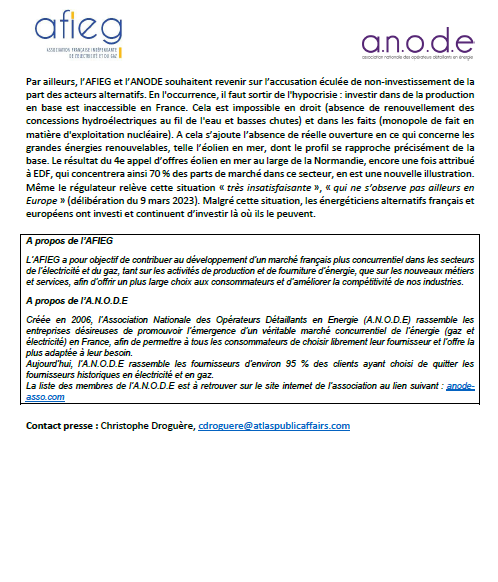 a.n.o.d.e - Fournisseurs d'énergies tweet media