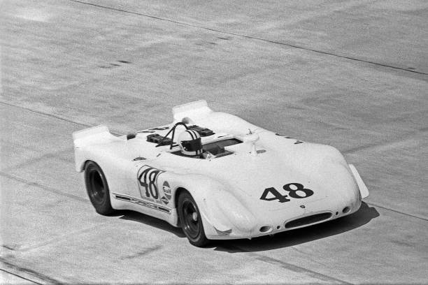 Steve McQueen, Porsche 908/02, 12 Hours of Sebring, 1970. Photo Bernard Cahier.