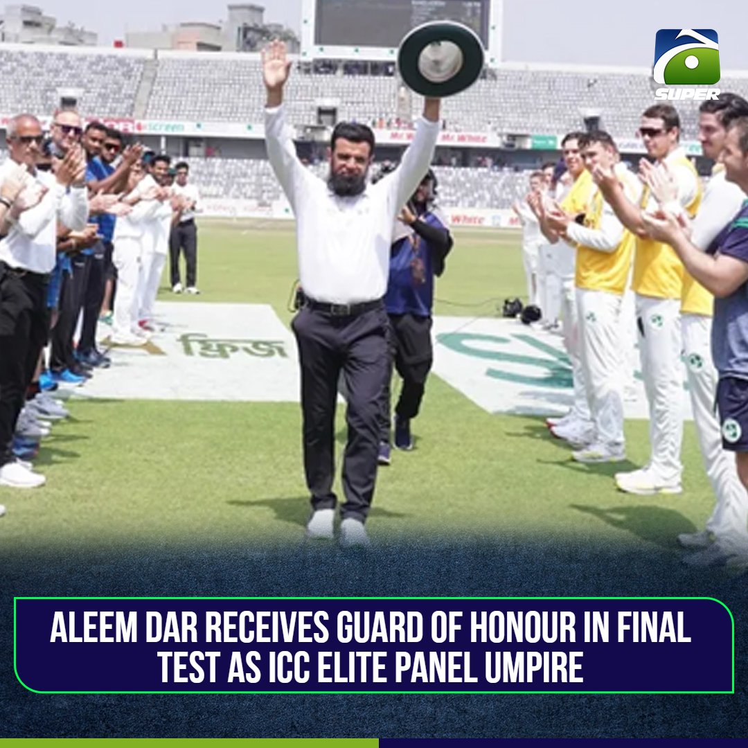 Great gesture 👏

Read more: geosuper.tv/latest/23783-a…

#BANvIRE #AleemDar