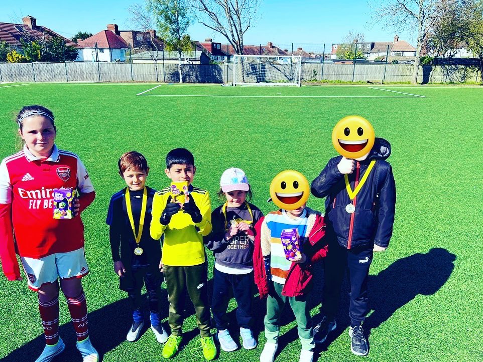 stayactiveSC's tweet photo. Here are some of our prize winners from week 1 of Easter Camp 🐣 ⭐️🏅 

We ended the week with our biggest ever Easter egg hunt! 

We look forward to seeing everyone who is joining us next week for more sports and fun!🏀 🏉 ⚽️ https://t.co/D8Re0sIYeY