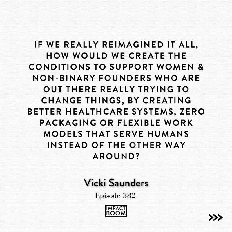 ImpactBoomOrg's tweet photo. 💡 New Episode! On Episode 382 of @ImpactBoomOrg, @vickis of @Coralus_World discusses how her community of activators are challenging the status quo with #radicalgenerosity &amp; powerful pathways to reimagine &amp; value various forms of #resourcefulness.
#socent #changemakers