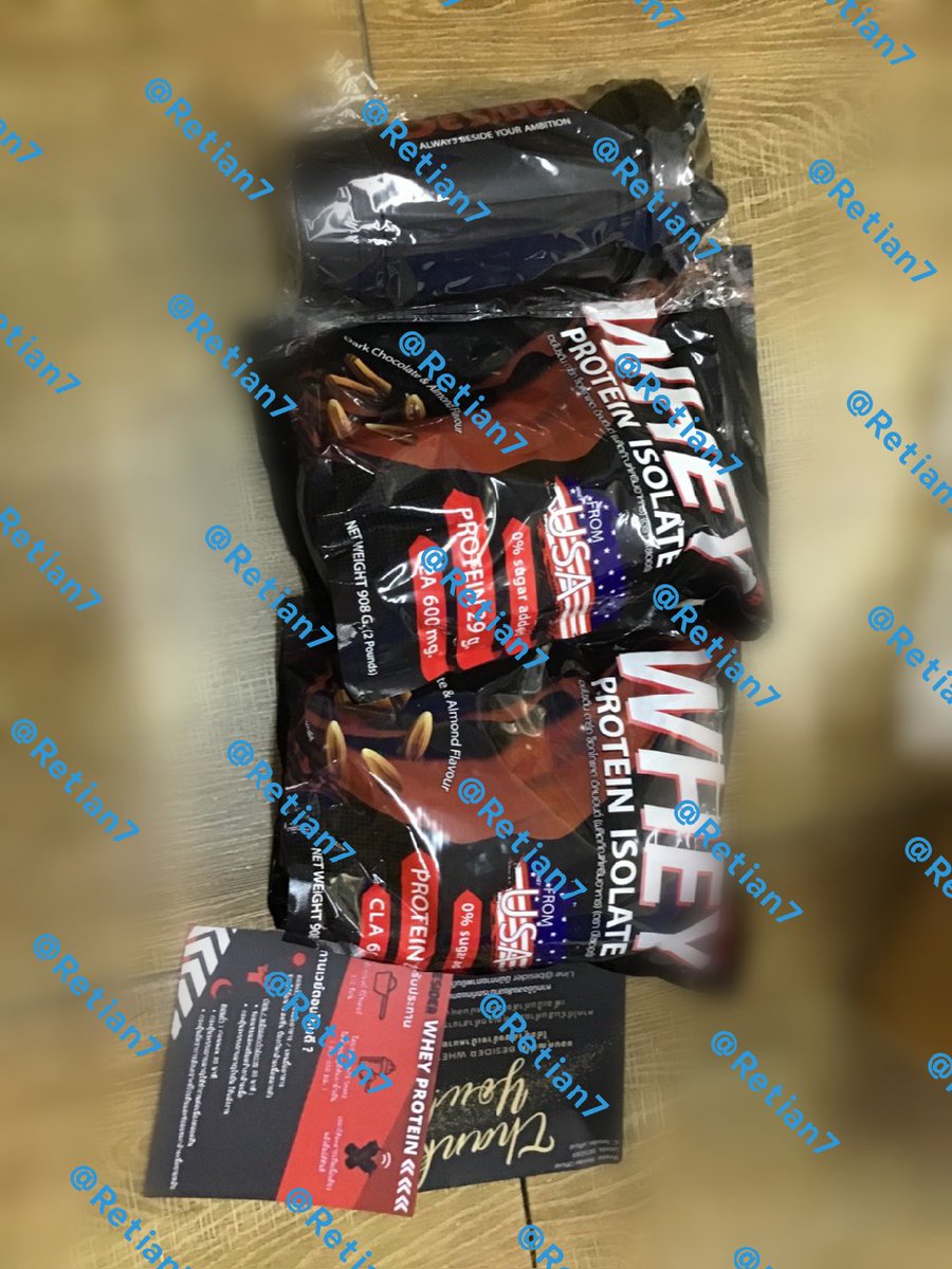 Retian7's tweet photo. Satisfactory delivery speed🎉
#besiderwheyprotein
#besidesea
#ZeePruk
#Zunshine https://t.co/DJrpNhDwl8