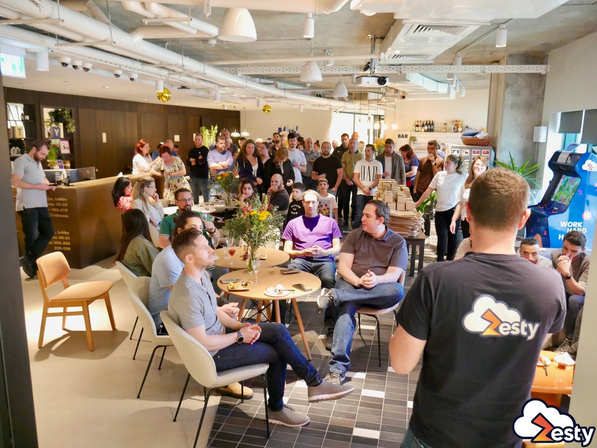zesty_co's tweet photo. We had a fantastic time celebrating at our #Passover #Lunch + #Toast! ๐ฅณ๐
From the delicious #food & #drinks to the thoughtful Passover #gifts, our #Zesters truly felt the love & care that went into making this #event special. โบ๏ธ๐ฅฐ
#Zesty #AWS #Cloud #DevOps
#DynamicCloudInfra https://t.co/ar6sDlqvaN