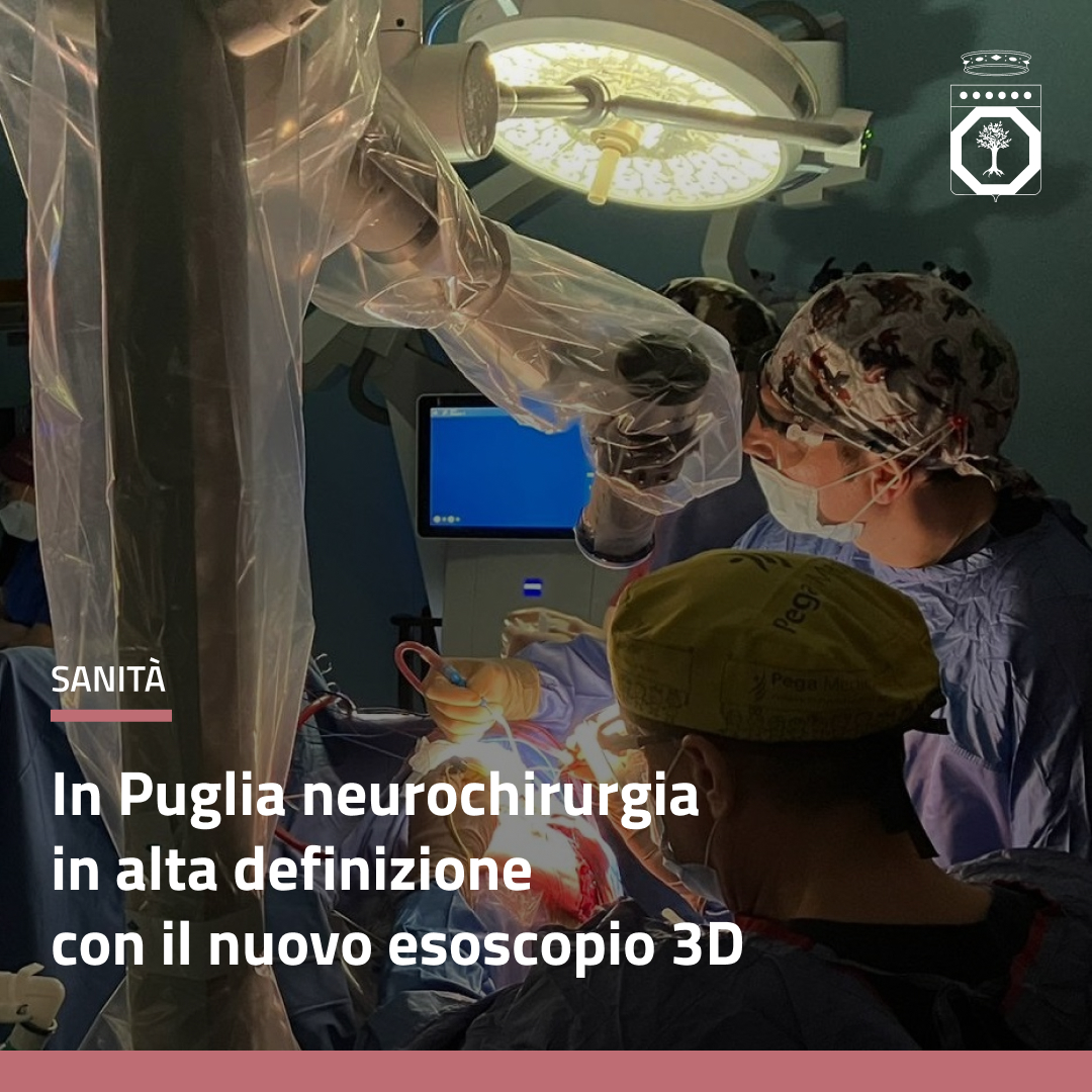 RegionePuglia's tweet photo. Un visore 3D per i neurochirurghi dell'ospedale Santissima Annunziata di Taranto che permette di operare con la massima precisione durante gli interventi di neurochirurgia cranica e spinale
Credits: #ASLTaranto
➡️Approfondisci https://t.co/FFeadu1Uh6
#7aprile #Salute https://t.co/gRN18TIuD8