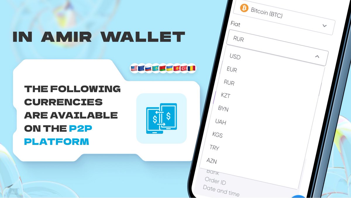 Dear friends, looking for ways to buy or sell crypto?  👀

Take a look at my P2P platform 🔥

9 fiat currencies are available: RUR, USD, EUR, KZT, BYN, UAH, KGS, TRY and AZN.