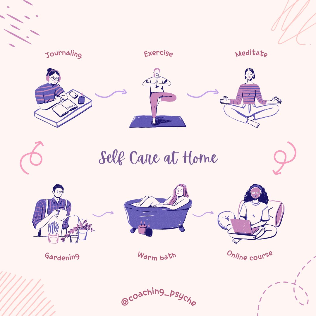 coaching_psyche's tweet photo. Self-care should always be accessible to you, and fit your own needs

It's not a one-size fits all

#FridayVibes https://t.co/WArlixOYTP