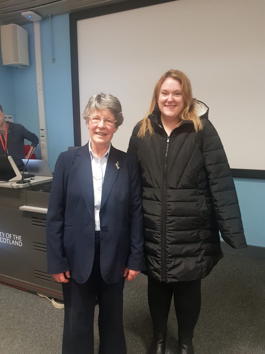 Did last night really happen? We had the incredible Professor Dame Jocelyn Bell Burnell giving a guest lecture at UWS. 
I can't believe I organised this and pulled it off!
What an honour! She was wonderful and a real inspiration!
Thanks to her, women like me can study physics!