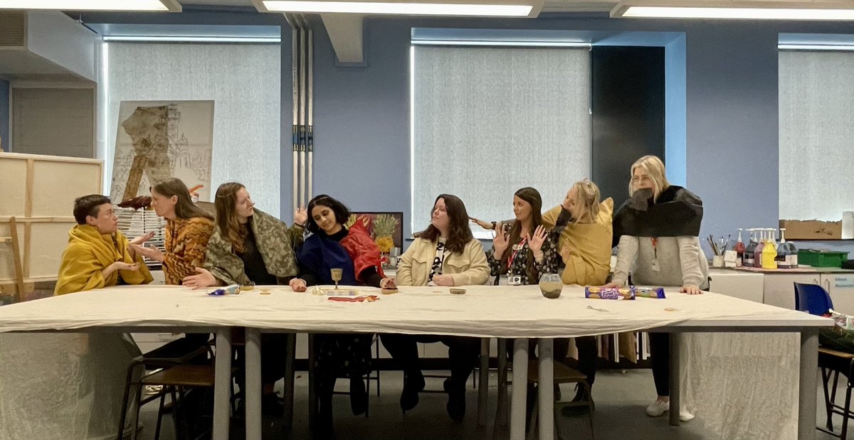 theartcriminal's tweet image. Ending the term on a high, very successful updated #WhereHaveAllTheBoysGone? CPD, final event for brilliant #NativeCreatives with @NNFest @JenLangeskov, lovely school insets online and f2f, the ever supportive @NEATENart pals, the global connects with my role at @InSEA. Happy 🐰