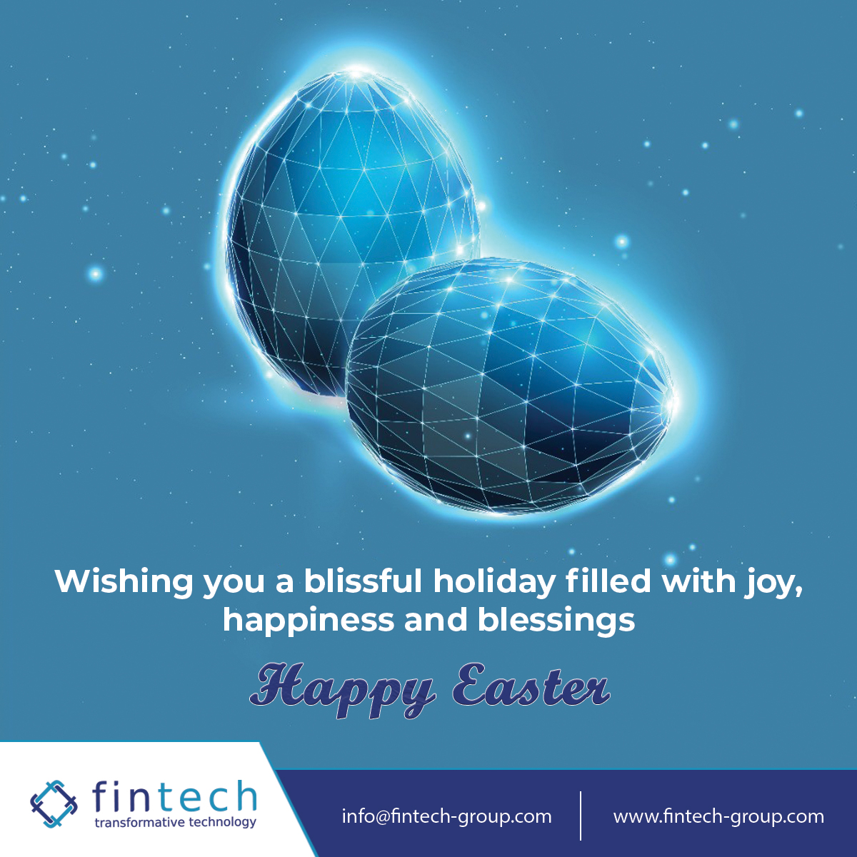 fintechgrp's tweet image. May the miracle of Easter brighten your life with joy, love and happiness!
#GoodFriday #easter2023 #transformativetechnology
