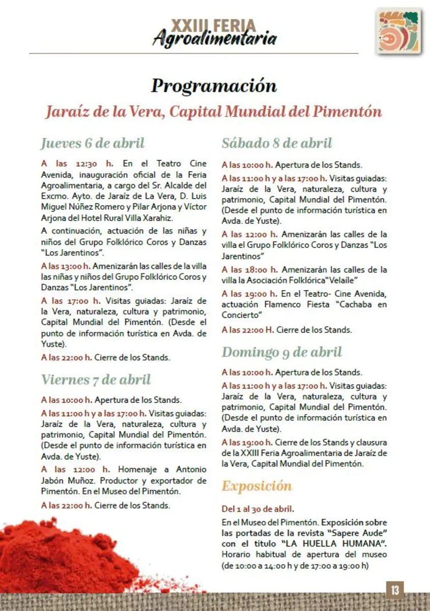 Aturive (Asociación de Turismo de la Vera) tweet media