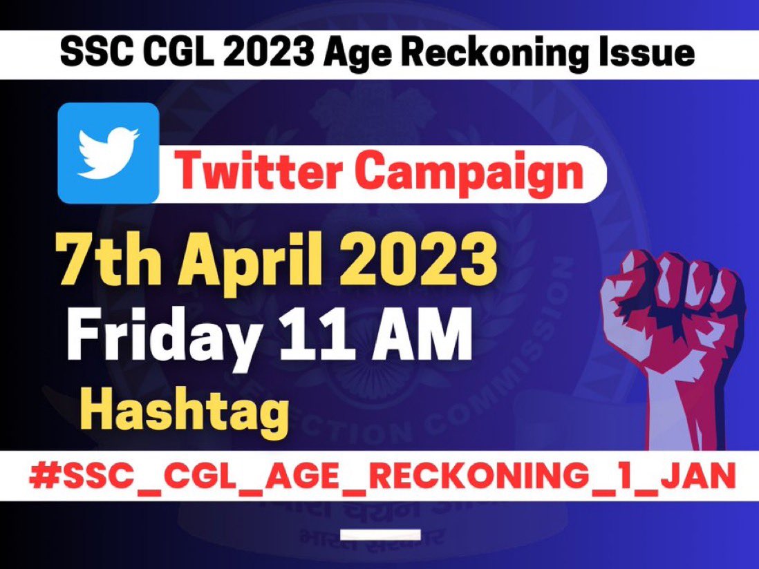 tajesvini's tweet photo. By keeping students' interest in mind pls change the age cutoff date for SSC CGL 2023 from 1st Aug to 1st Jan. This cgl will be interesting jo form brne phle hi trend me h...
#SSC_CGL_AGE_RECKONING_1_JAN
@DoPTGoI 
@PMOIndia 
@narendramodi 
@RaMoSirOfficial https://t.co/wotgNAgk8B