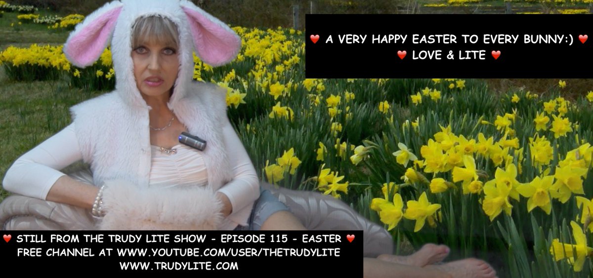 TrudyLiteShow's tweet image. Happy #Easter 🐰 Thanks for following me😍 youtu.be/M2MwUSvHy_s Please subscribe, like, comment, RT🤗 Stay Safe, Stay Awesome and #keepitLite 😉💝 @lunt_d @willschifrin @AugustinaAmoa @TheDrewCarson @LauraDCasting @jolokpro @tydd39175761 @X3Klown @AliceSmart64 @UnravellingFilm