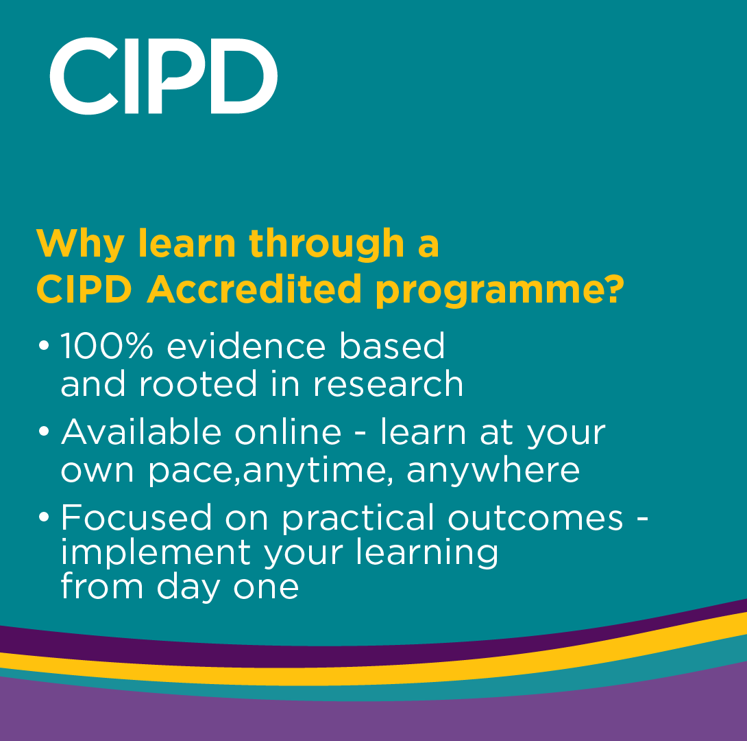 People professionals need to specialise to respond to change at an unprecedented rate. Our #CIPD Accredited Programmes help hone your expertise &amp; develop market-leading capability.

Register for our 20 April #webinar to learn more: ow.ly/BizM50NA2wC