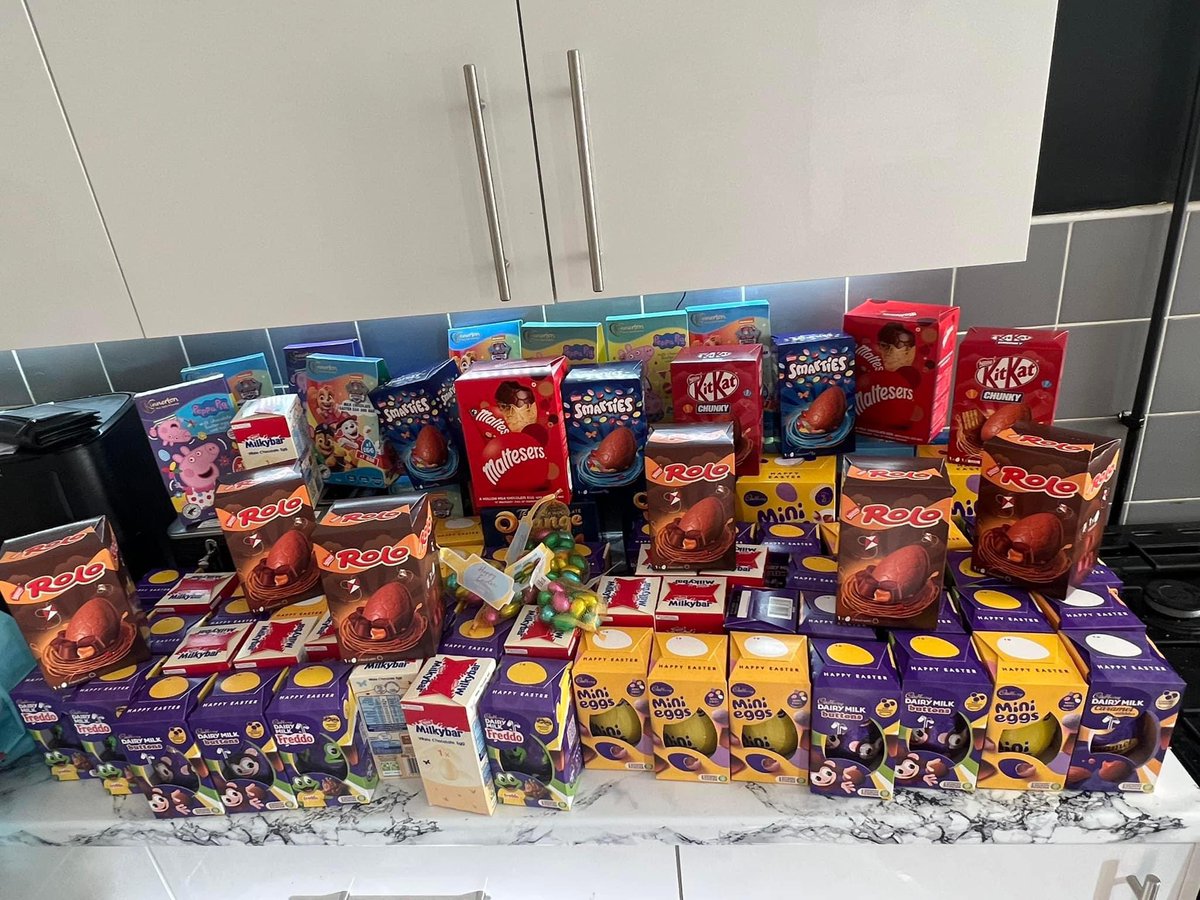 We would like to thank an amazing family for this tremendous donation of over a 100 Easter eggs in memory of their special little boy. We can’t wait to play the Easter bunny this weekend and treat all the special little boys and girls we see! Happy Easter from team CCN 🌸🌼🐣🥚