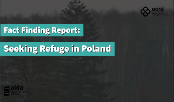 ECRE Fact-Finding Report on Poland OUT:

The report examines practices at 🇵🇱🇧🇾 borders and their implications for access to asylum and the reception conditions provided following ECRE visit to 🇵🇱 in November 2022

🔗bit.ly/3KDoRpV