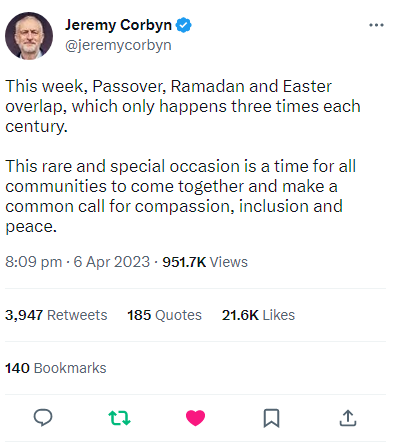 OwenPaintbrush's tweet photo. Turns out, Jeremy Corbyn was the good guy all along.

Who knew? https://t.co/ekQGxZJubK