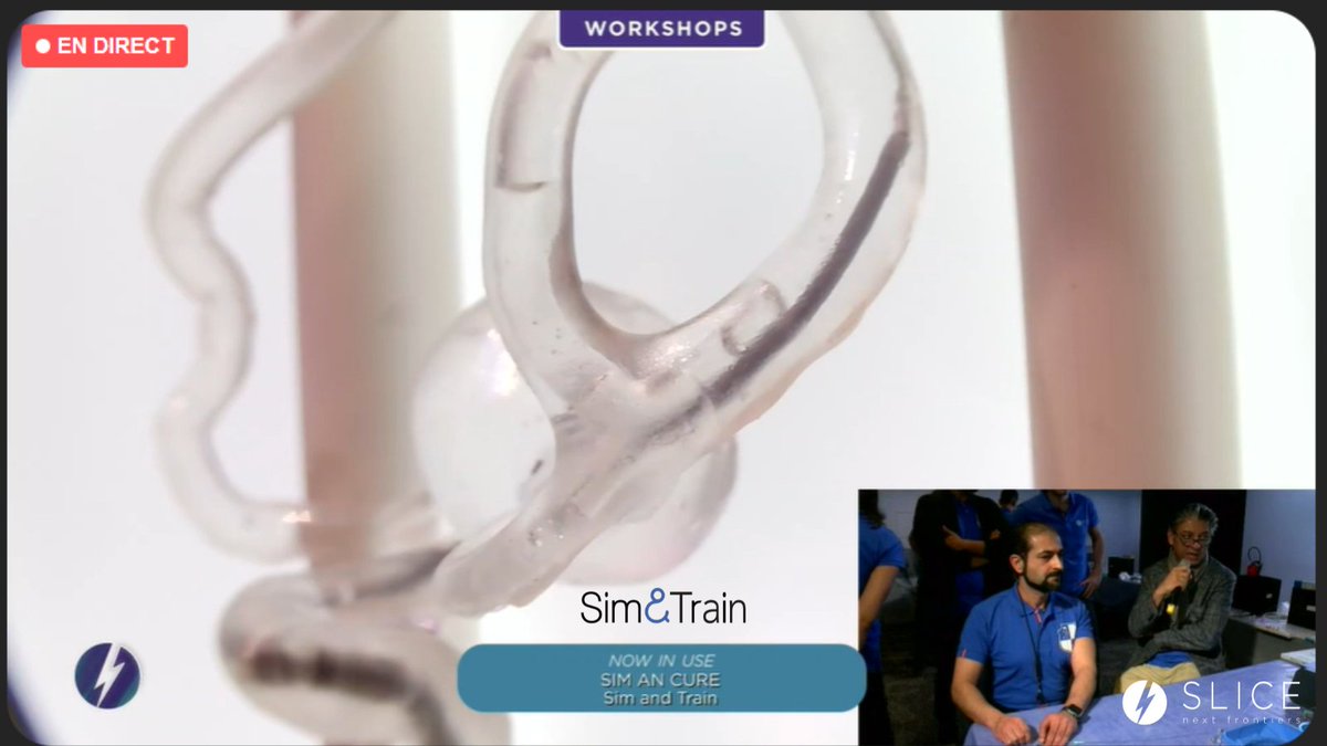 SimAndCure's tweet image. They are not only used on the first day, but also on the second day! 
Btrain stations during live workshops. This plug and play station can be combined with Sim&amp;amp;Size software to plan your strategy and Btrained. 
@slice_inr 
#Btrained #Btrain #secureyourtreatment #MedTwitter