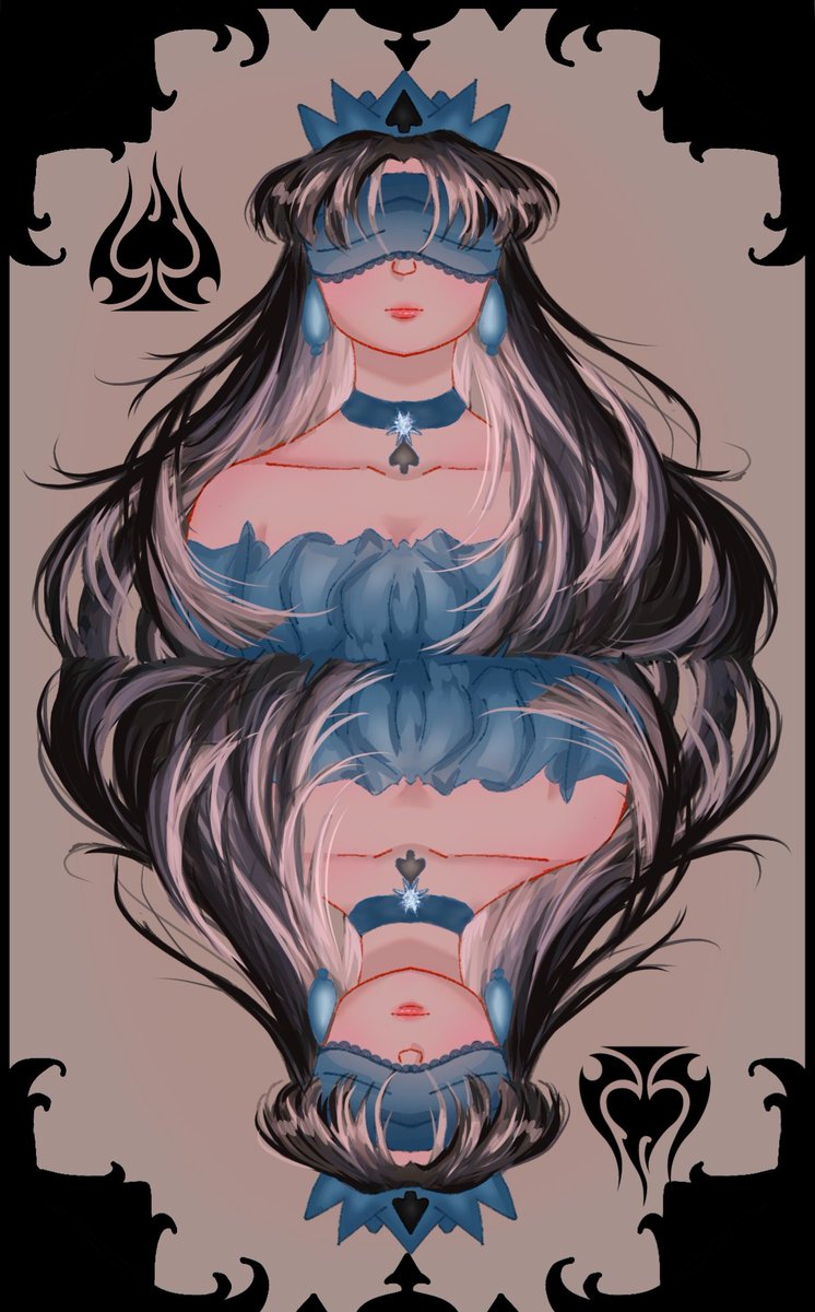 crmelarts's tweet image. Queen of Spades #cards #spades #artph #artmoots