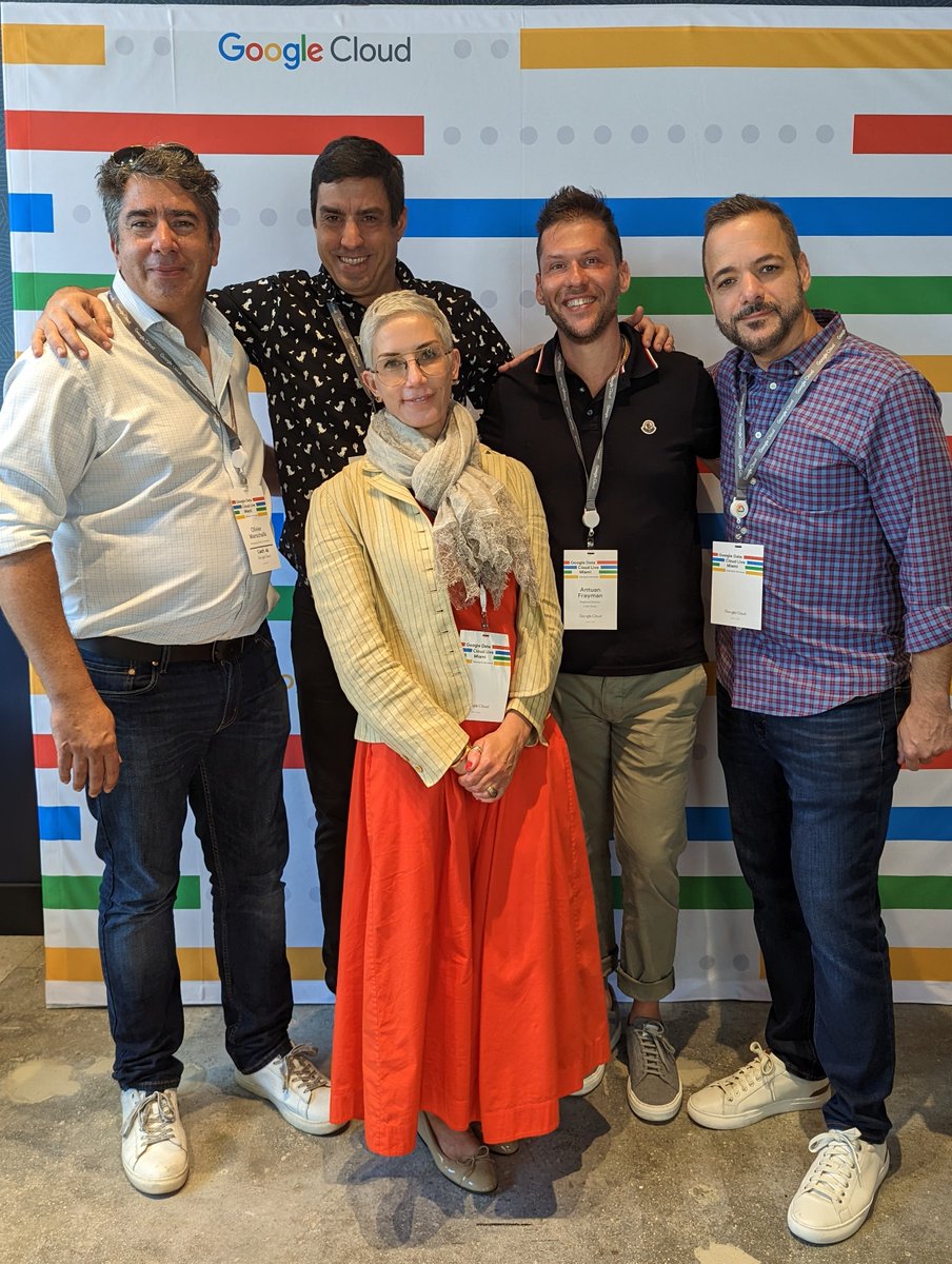 Big thanks to the <a href="/cast_ai/">Cast AI</a>  team for joining us yesterday at the <a href="/googlecloud/">Google Cloud</a> Miami #datacloudlive event. I look forward to expanding our partnership and collaboration in 2023 and beyond! <a href="/jorger300/">Jorge Rodriguez</a> <a href="/laurentgil/">laurent gil</a>