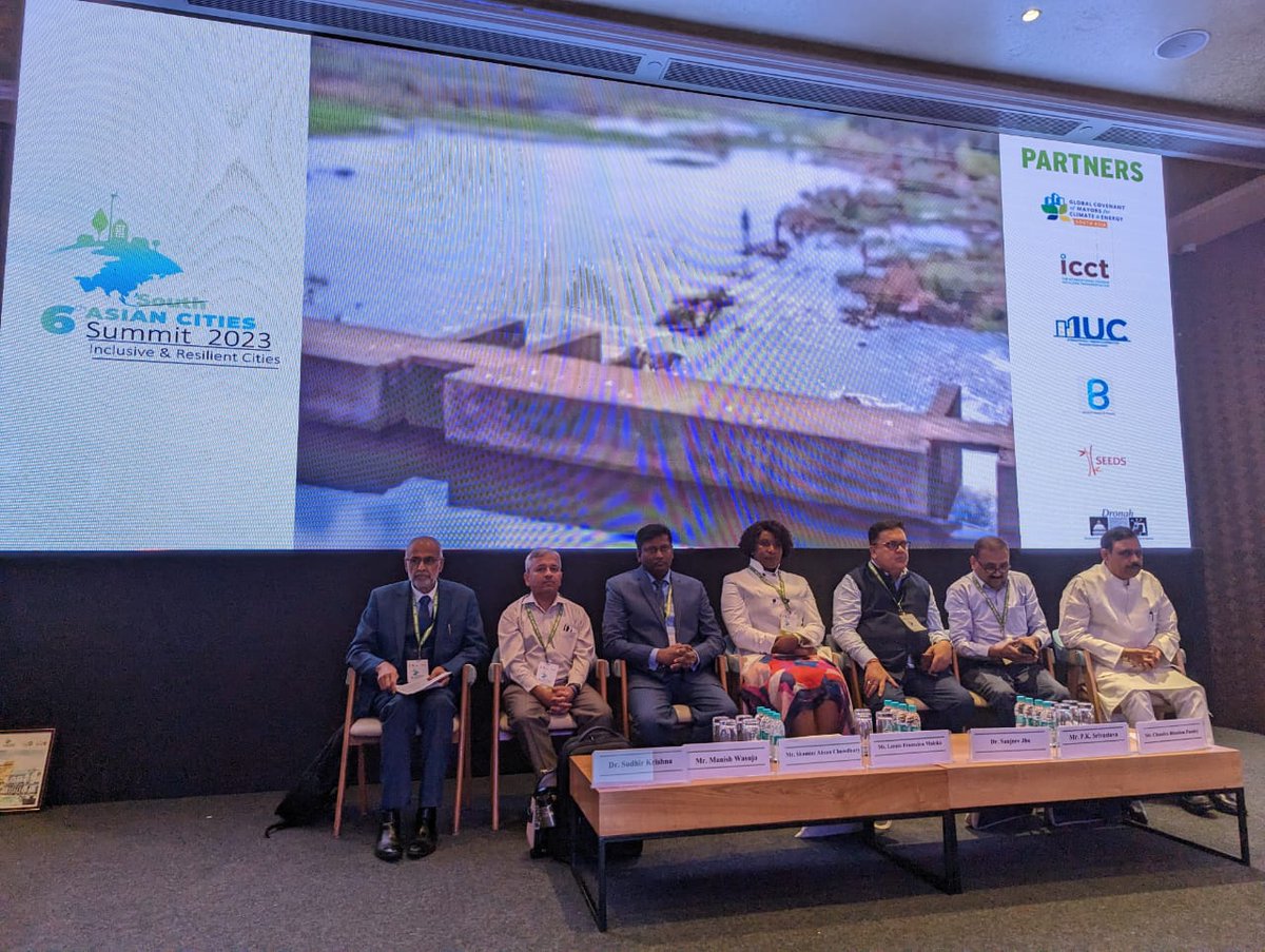 Snippets of Technical Session 5- Urban Water Security &amp; Management in the 6th Asian Cities Summit on 7 April, 2023 at Aloft by Marriott, New Delhi.

#6thACS #AsianCitiesSummit #ACSNewDelhi #InclusiveandResilientCities <a href="/bjpcbpandey/">Chandra Bhushan (मोदी का परिवार)</a>