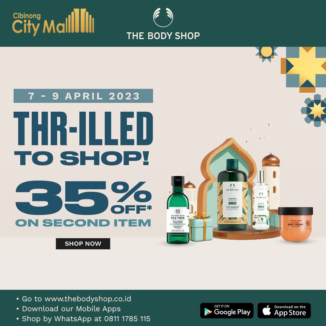 Happy pay day from <a href="/thebodyshopindo/">The Body Shop Indo</a>