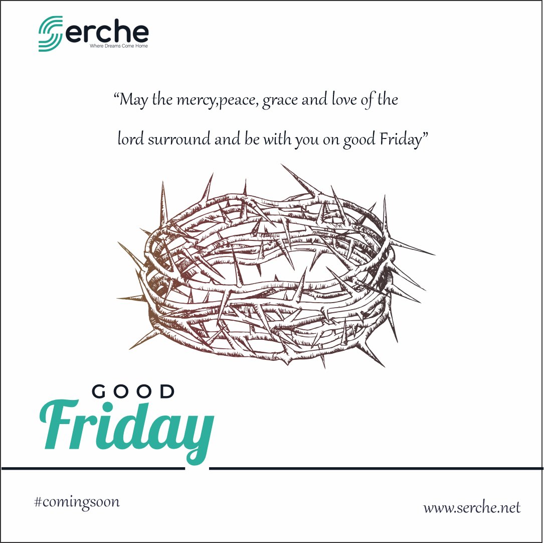 serche_hq's tweet photo. Serche stands with you this Good Friday in remembering the ultimate sacrifice and the hope it brings to our world. https://t.co/flQeFNjJnm
