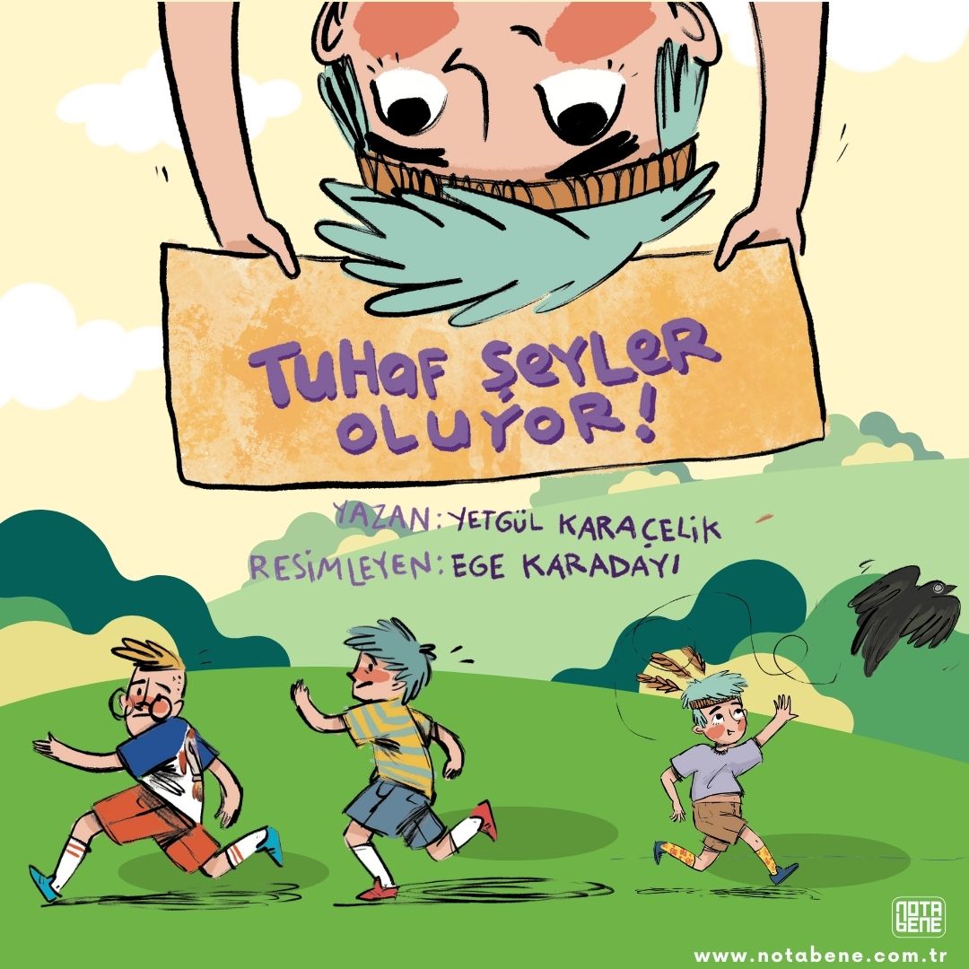 NotaBeneY's tweet photo. Farklı olan “garip” mi sizce? Herkes neden birbirine benzemek zorunda? Gelin, şimdi kahramanımız Tuna’nın peşine takılalım. Omzunda karga dostu, acayip giysisi ve şapkasıyla Tuna, arkadaşlarına ve abisine hiç benzemiyor.
https://t.co/0URkGy26qT https://t.co/VlMSSPV0ZZ