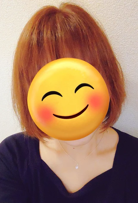 美容室行ってきた～髪の色美容師さんに毎回お任せだけど今回明るい～春だしいっかあ 