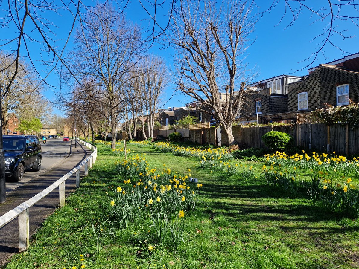AbundanceLondon's tweet photo. We're working here this morning and tomorrow morning (Sat 8th). Come by and say hi, or do a bit of planting/painting #BeaconsfieldGdns #ActonLane @EalingCouncil https://t.co/t46m9gtyb7
