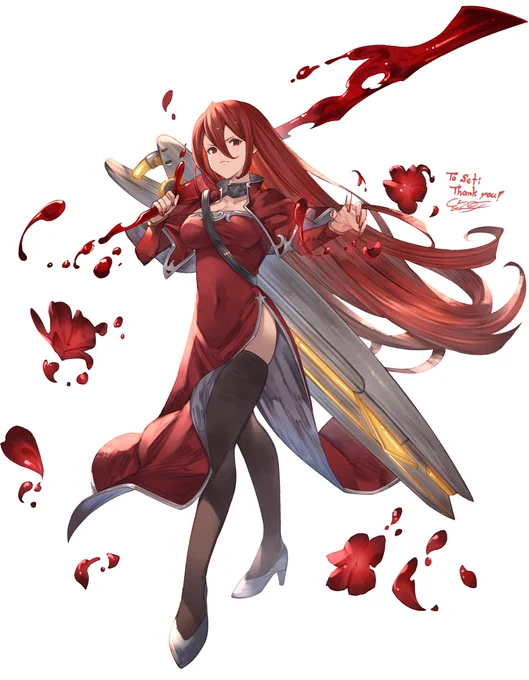クライアント様のオリジナルキャラクターです!リクエストありがとうございました! 