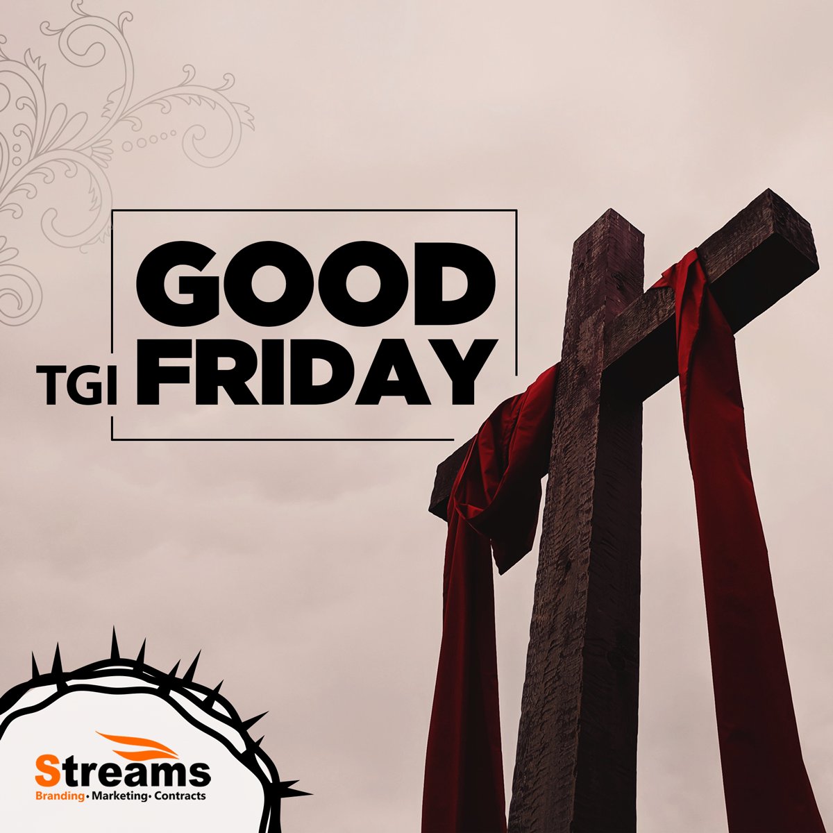 streamsng's tweet photo. At Streams, it is a reminder of the daily sacrifices that this team makes for the greater GOOD. 

TGI-GF people! Cheers! https://t.co/HYkGEh3uEU